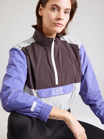 EA7 Emporio Armani - Chaqueta deportiva en lila