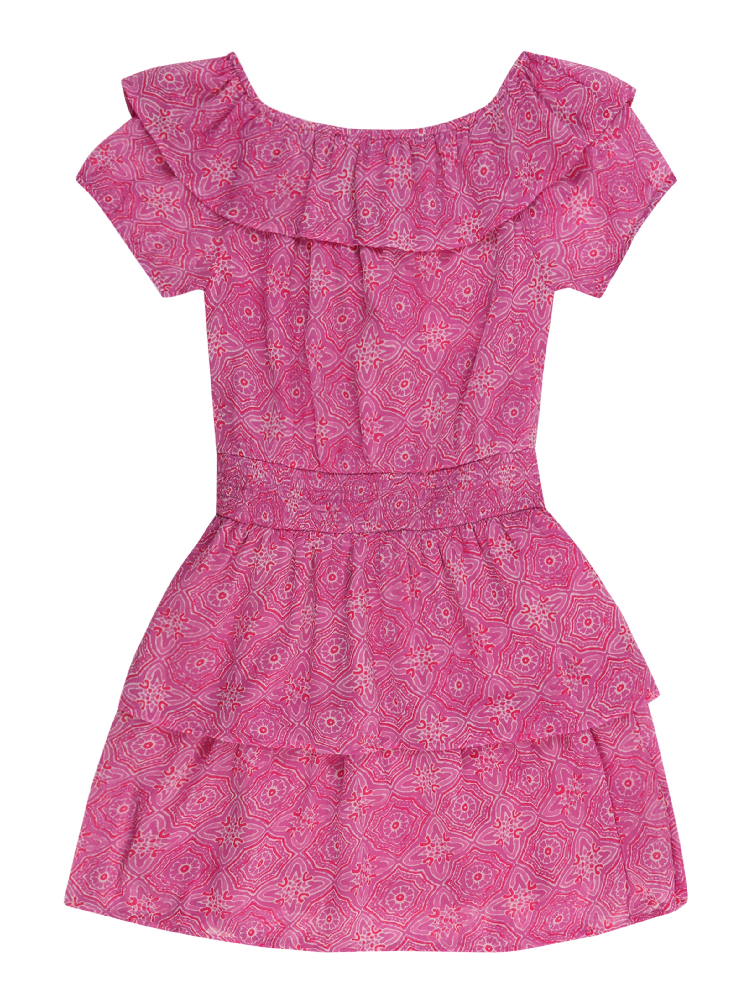 ONLY GIRLS Kleit 'KOGLOLA', värv roosa: eest vaates