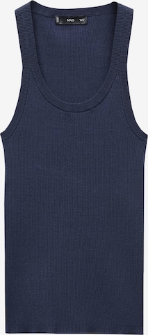 MANGO Knitted top 'RIRI' in Blue: front