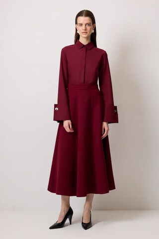 Touche Prive Kleid in Rot: Vorderseite