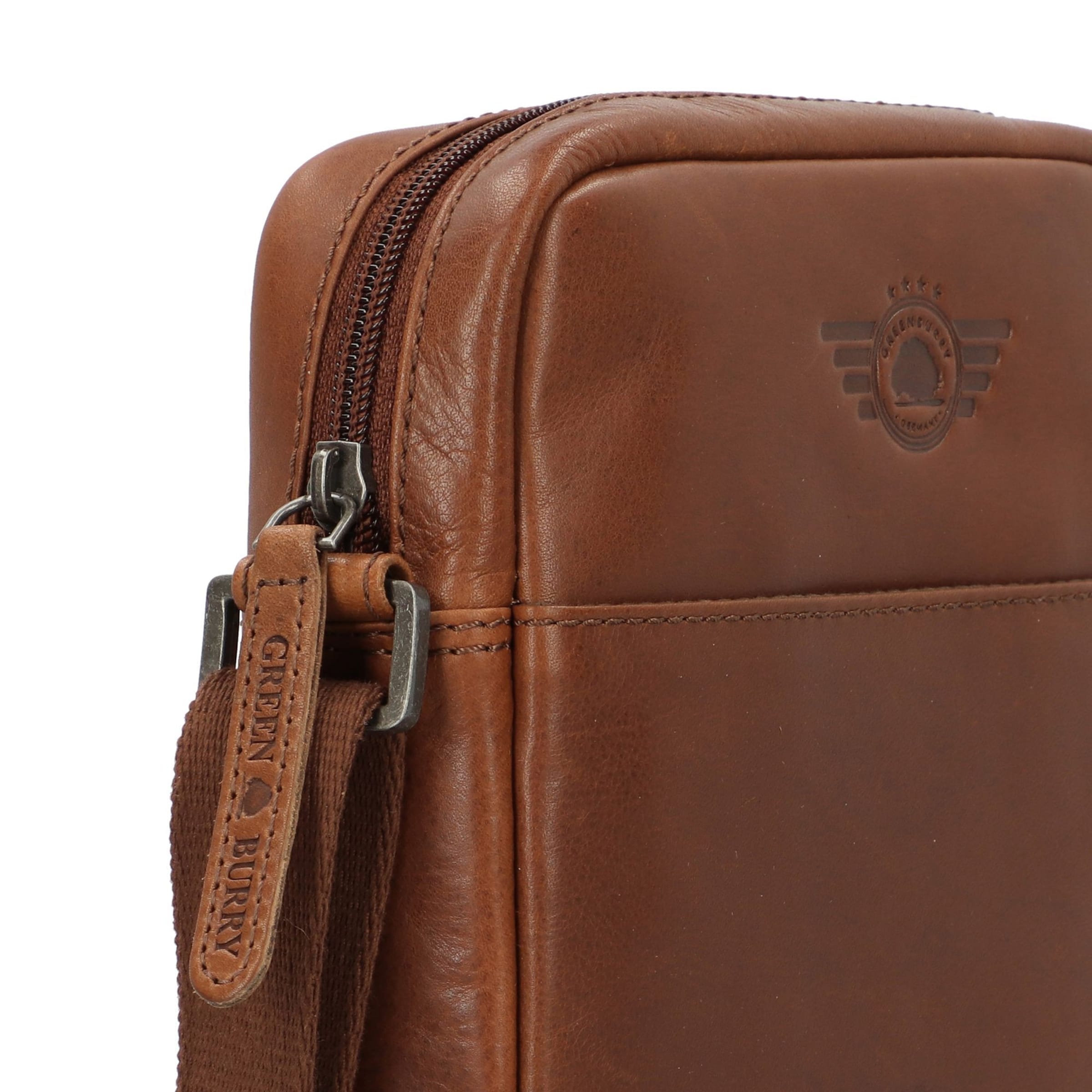 GREENBURRY Umhängetasche 'Vintage' in Braun