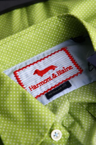 Harmont & Blaine Button Up Shirt in S in Green