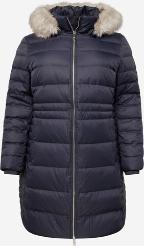 Manteau d’hiver 'TYRA' Tommy Hilfiger Curve en bleu : devant