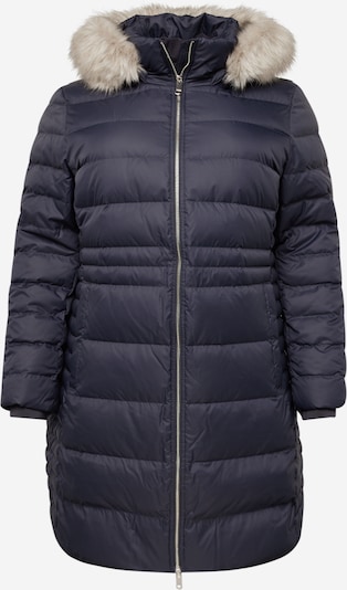 Žieminis paltas 'TYRA' iš Tommy Hilfiger Curve, spalva – tamsiai mėlyna jūros spalva, Prekių apžvalga