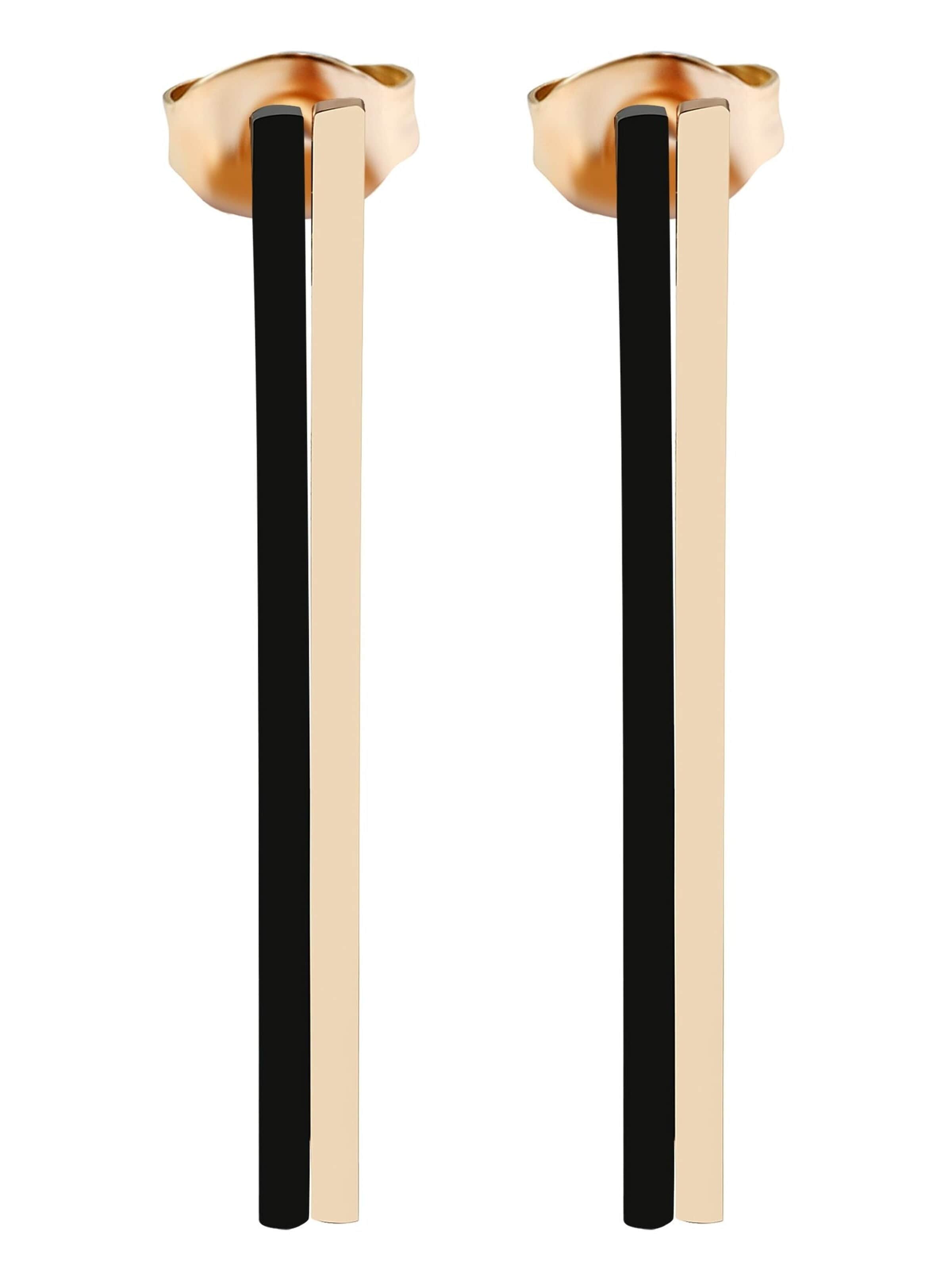 Akzent Earrings 'Maira, hautverträglich' in Gold: front