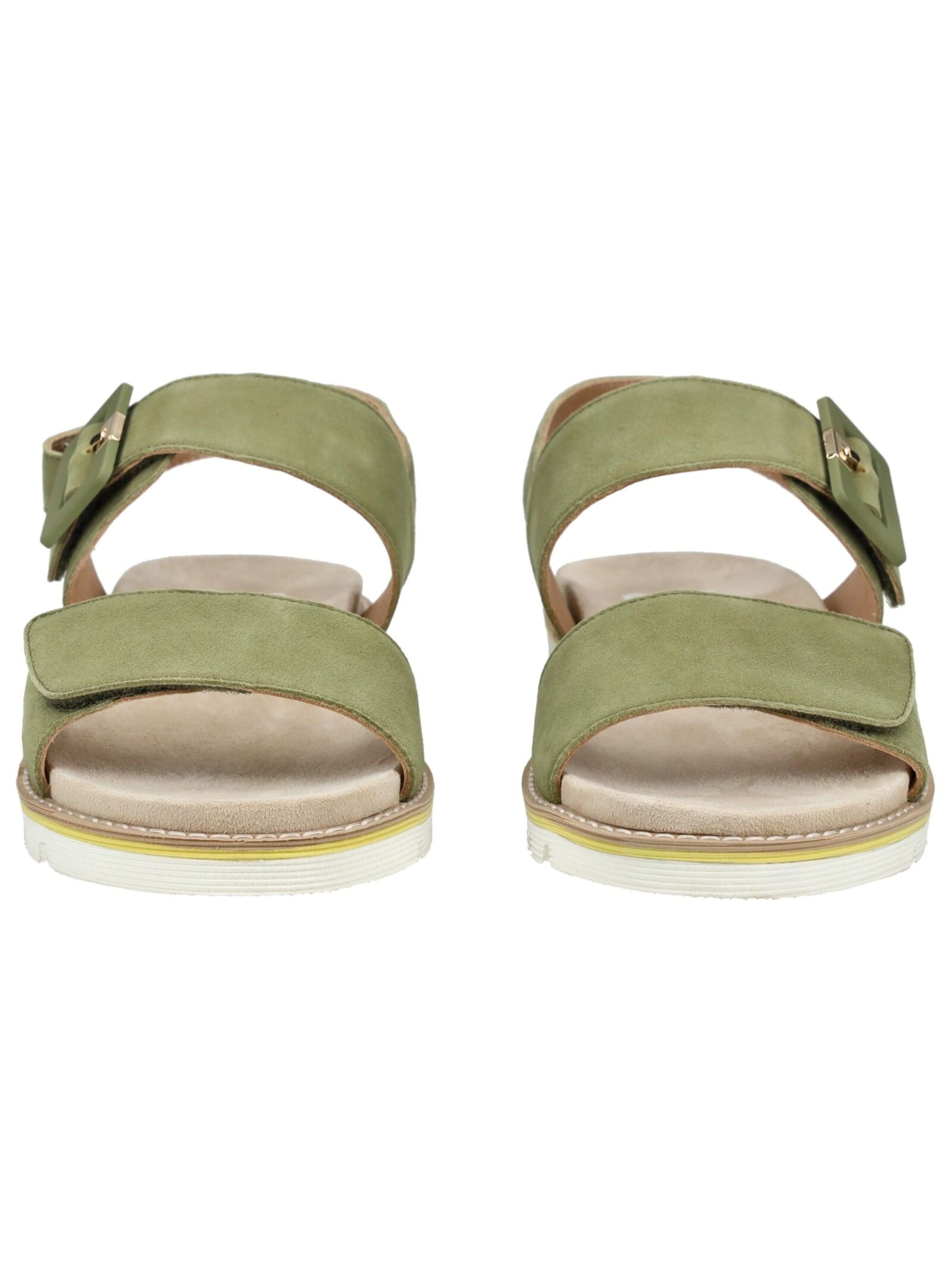 Sandales à lanières ARA en vert