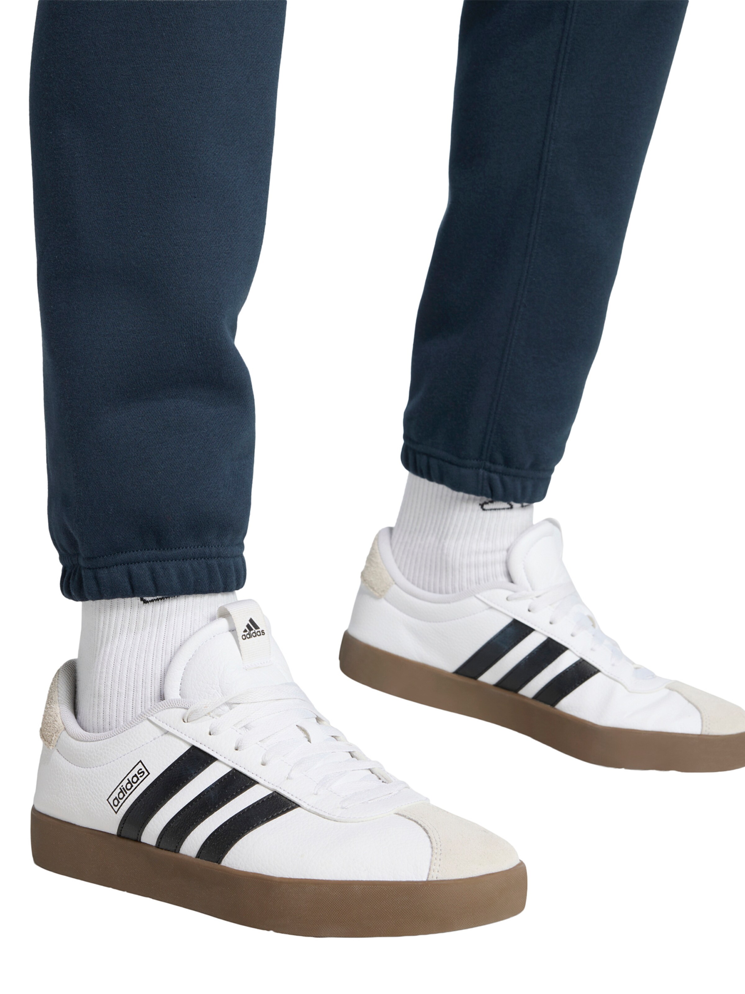 ADIDAS SPORTSWEAR Tapered Sportbroek in Blauw