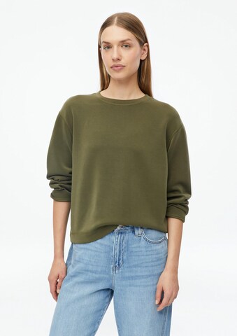 s.Oliver Sweatshirt in Grün: Vorderseite
