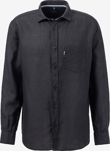 OLYMP Regular fit Business Shirt in Black: front