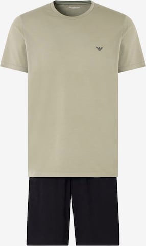 Pigiama corto di Emporio Armani in grigio: frontale