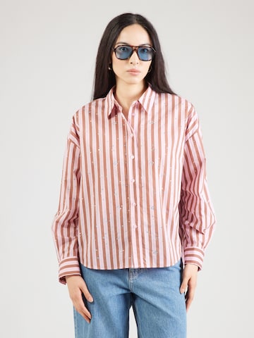 Essentiel Antwerp Blúzka 'Jelief Rhinestone' - Ružová: predná strana