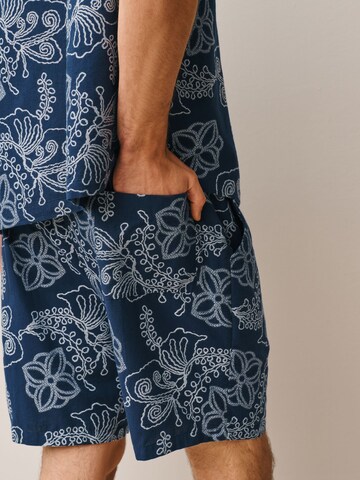 Pyjama court Next en bleu