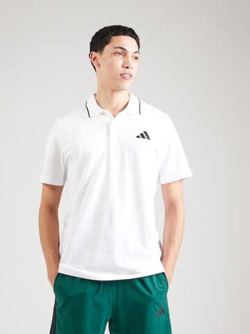 ADIDAS SPORTSWEAR Performance shirt 'Essentials' in White: front
