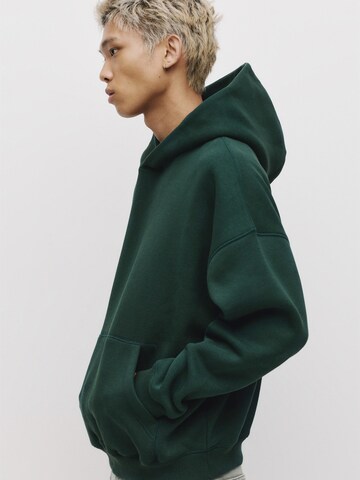 Pull&Bear Sweatshirt i grøn: forside