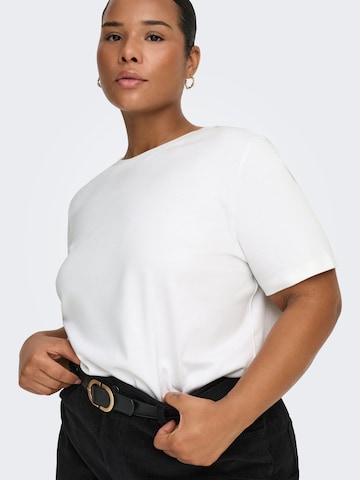 ONLY Carmakoma T-shirt 'CARJen' i vit
