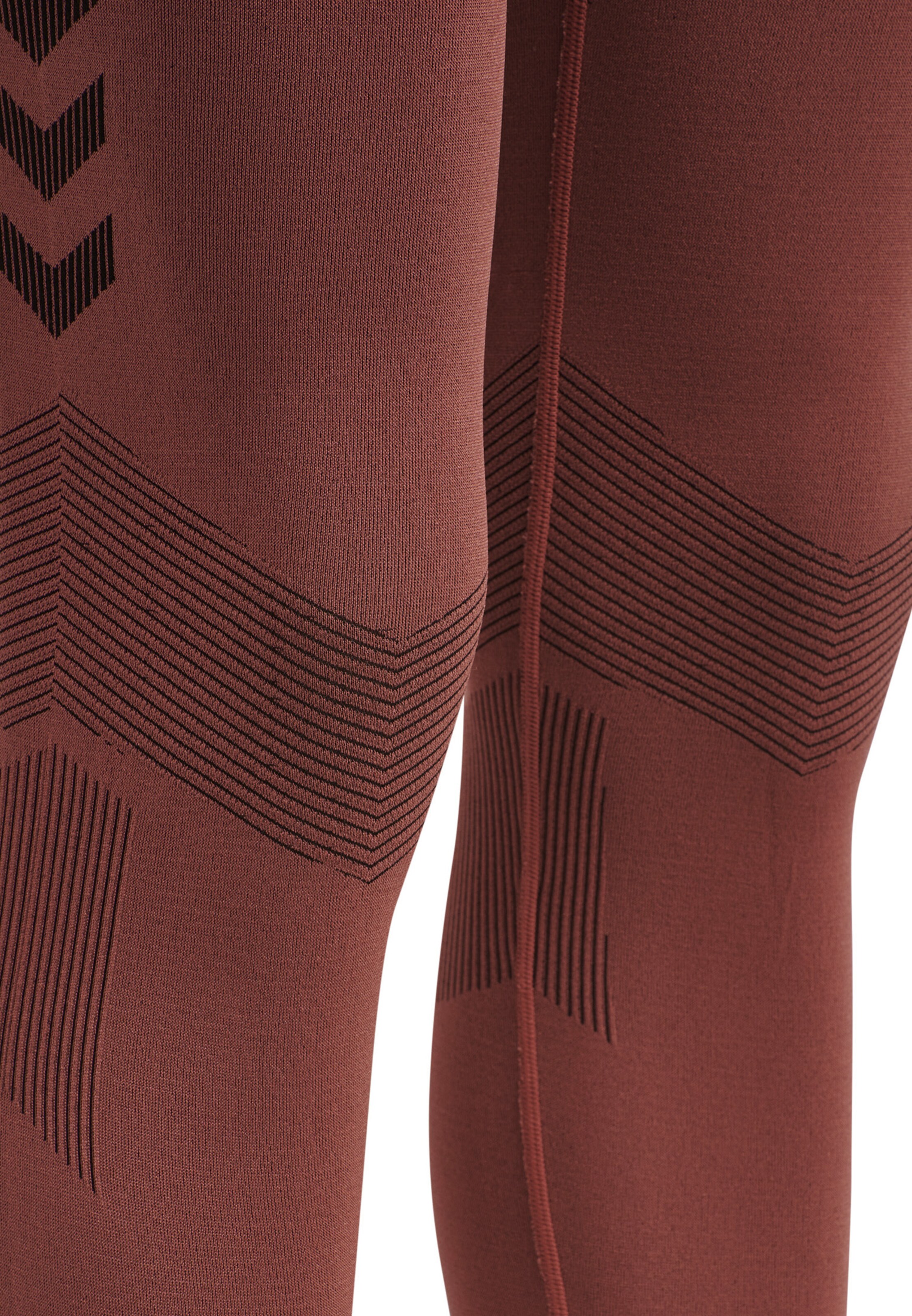 Hummel Skinny Sporthose 'First' in Rot