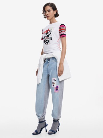 Desigual Тениска в бяло