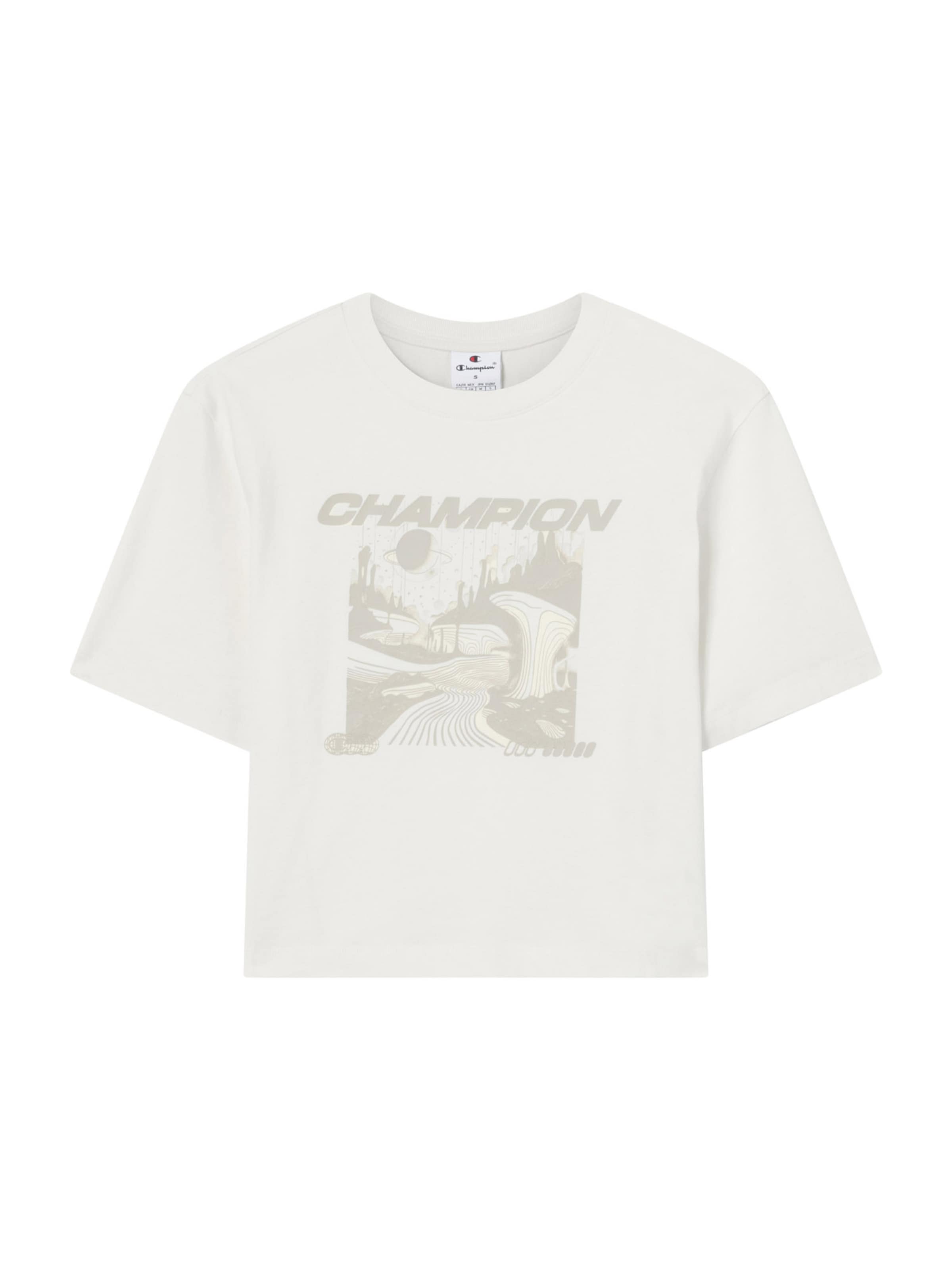 Champion Authentic Athletic Apparel Tričko – bílá: přední strana