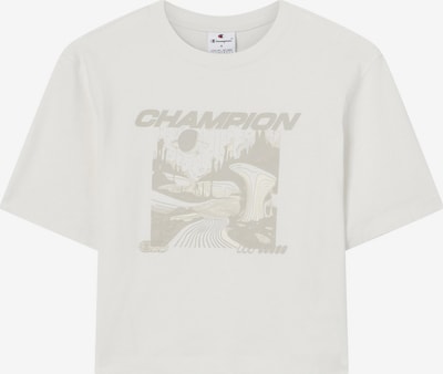 Champion Authentic Athletic Apparel T-shirt en greige / blanc, Vue avec produit
