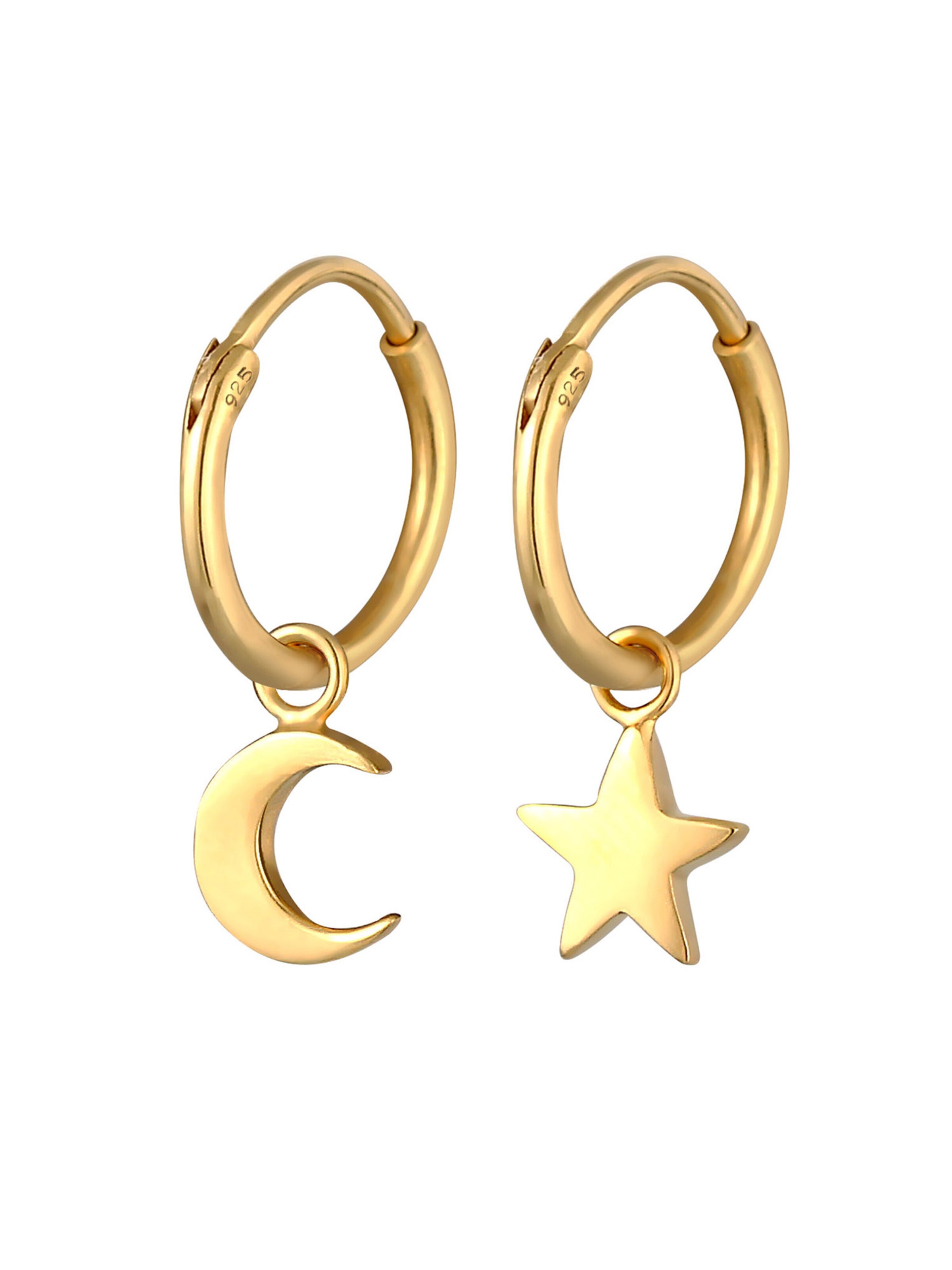 ELLI Oorbellen in Goud: voorkant