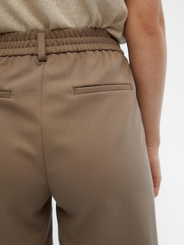 OBJECT Regular Trousers 'Lisa' in Brown