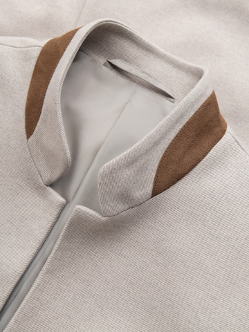 Regular fit Giacca da completo di Ombre in beige