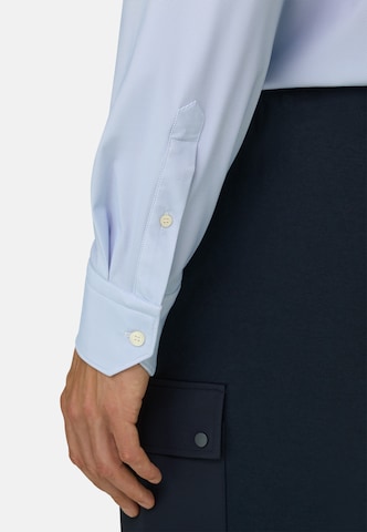 Coupe slim Chemise Boggi Milano en bleu