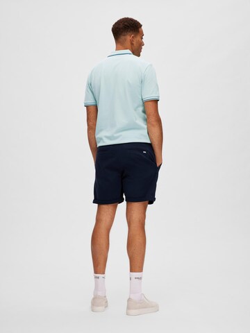SELECTED HOMME Regular Shorts 'GABRIEL' in Blau