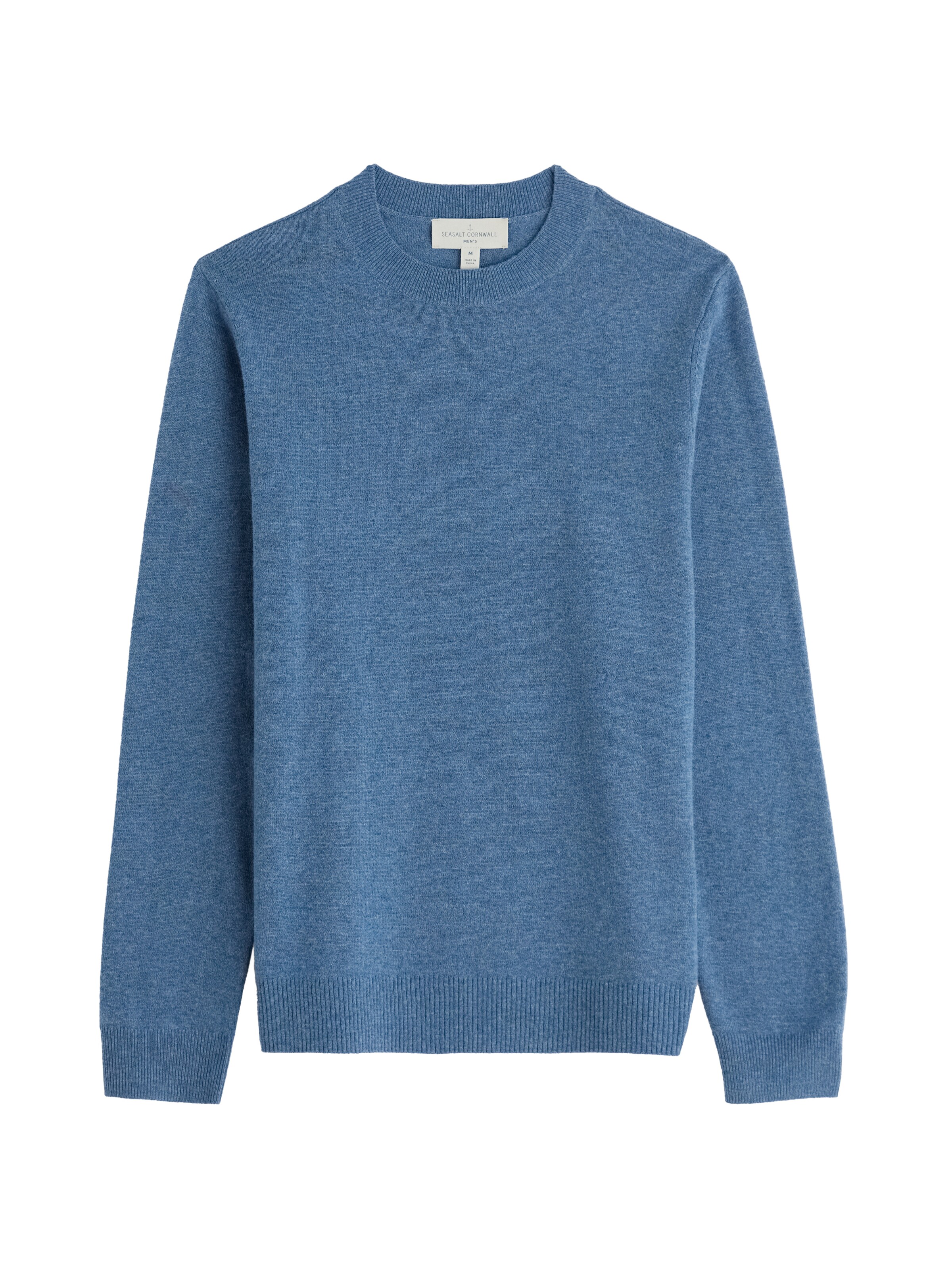 Seasalt Cornwall Svetr 'Prow' – modrá: přední strana