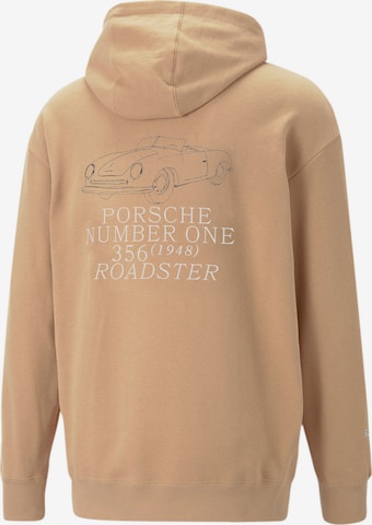 PUMA Αθλητική μπλούζα φούτερ 'Porsche Legacy' σε μπεζ