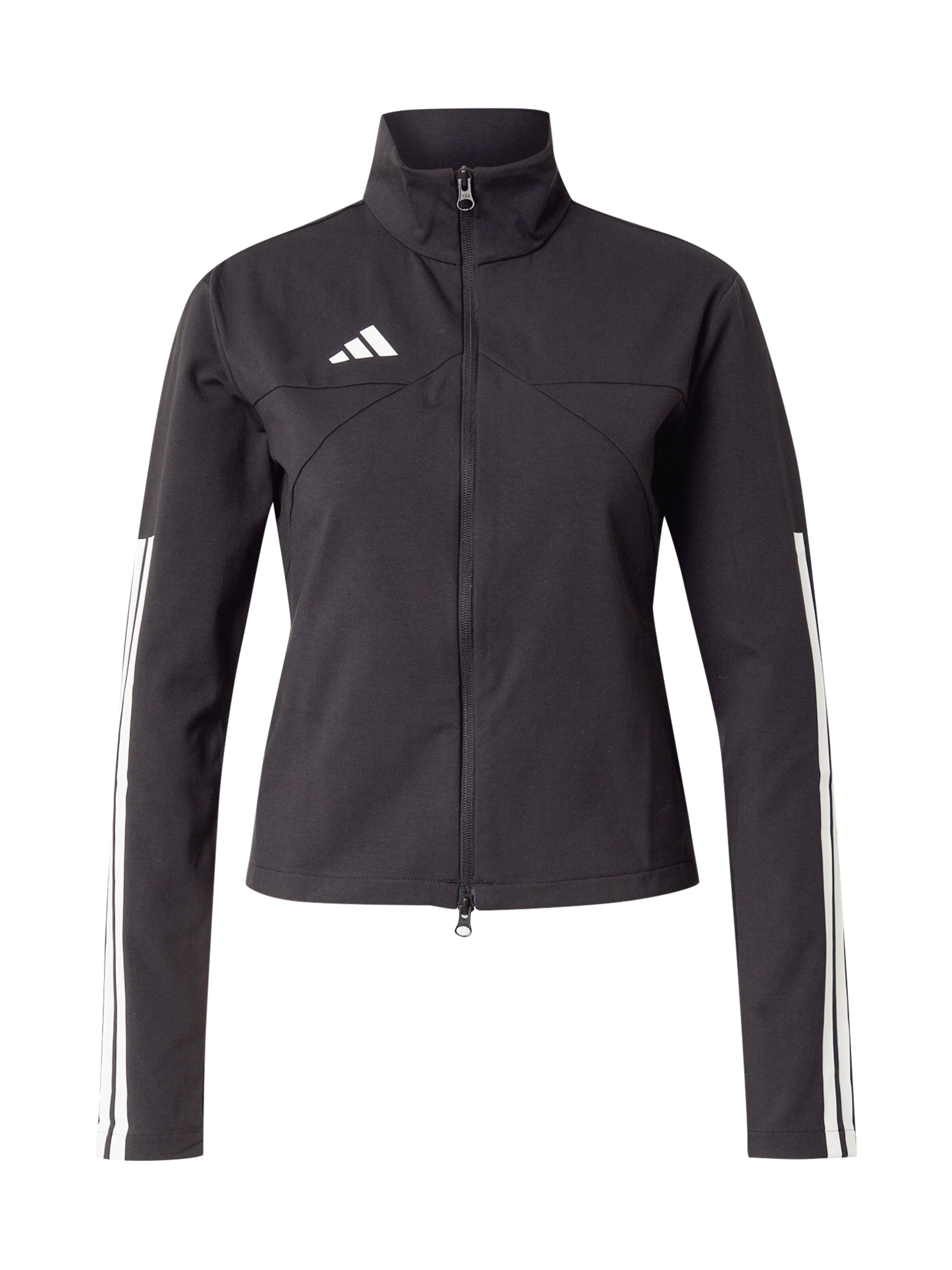 ADIDAS SPORTSWEAR Sportlik trikoojakk 'TIRO Q2', värv must: eest vaates