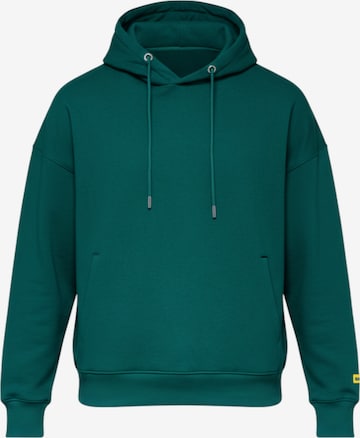 Sweat-shirt 'OU-SNBC-0105' Ombre en vert : devant