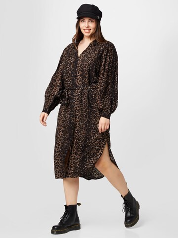 Vero Moda Curve Blousejurk 'Kittie' in Grijs