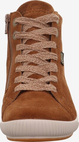 SUPERFIT Lace-Up Ankle Boots in Brown