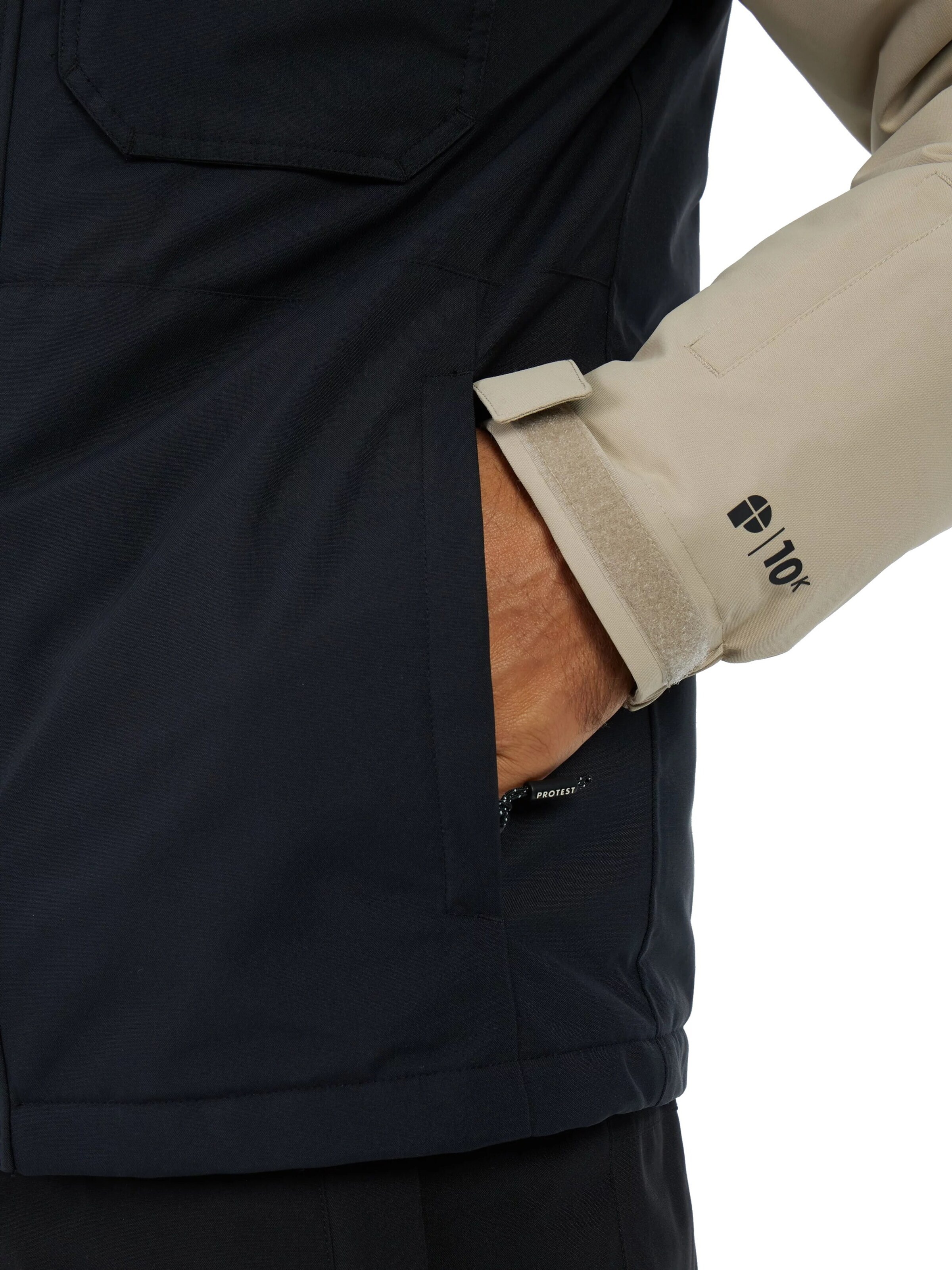 PROTEST Winter Jacket in Beige