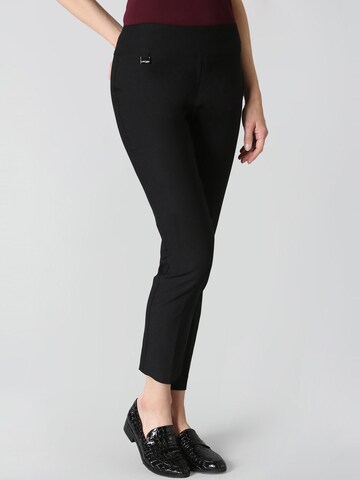 Lisette L Skinny Broek 'Perfectly fitting' in Zwart