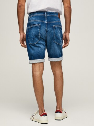 Pepe Jeans Slim fit Jeans 'JACK SHORT' in Blue