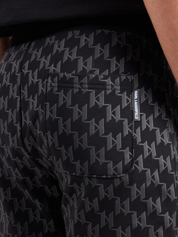 Karl Lagerfeld Tapered Housut värissä musta