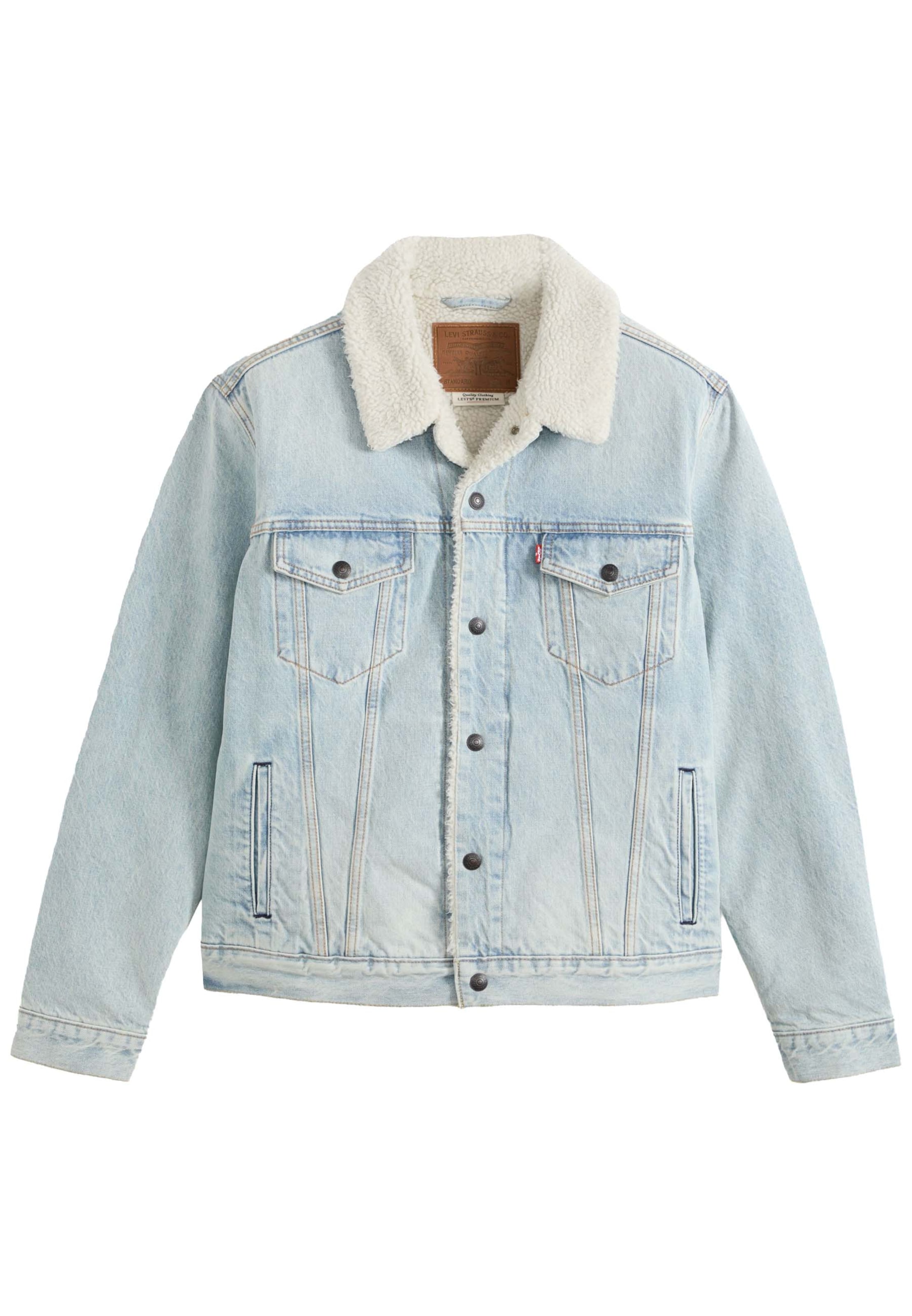LEVI'S ® Tussenjas 'Levi's x Justin Timberlake Type 3' in Blauw: voorkant
