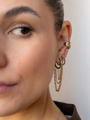 hiBALI Earrings 'Chain Hoops' in Mixed colors