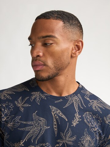 Petrol Industries Tričko - Modrá