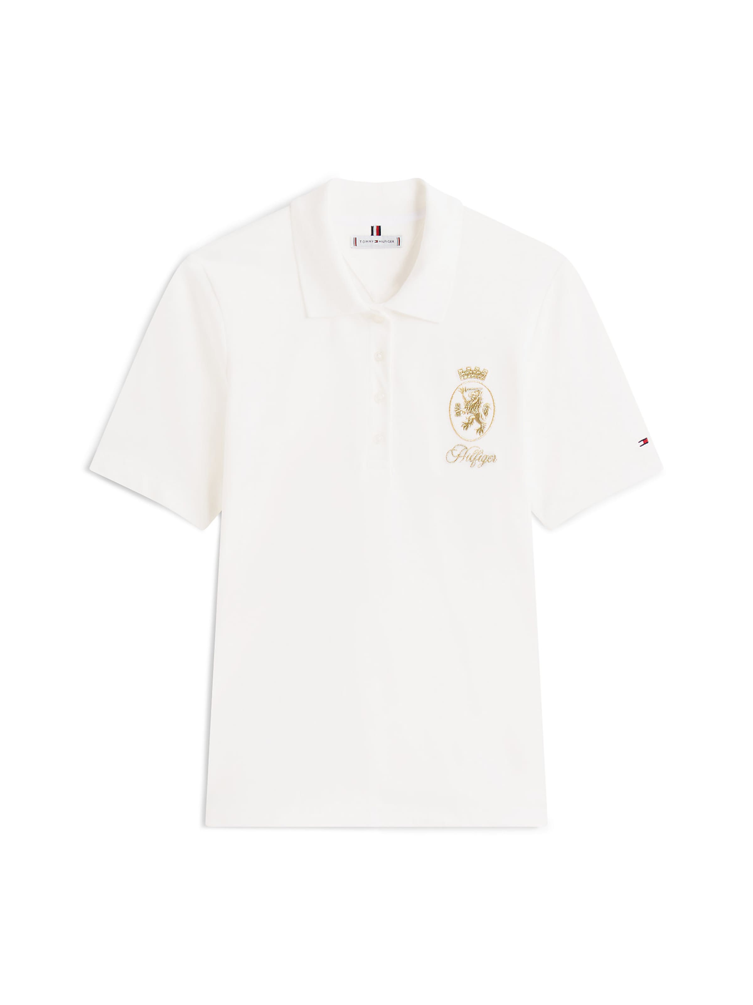 Tricou de la TOMMY HILFIGER pe alb: față