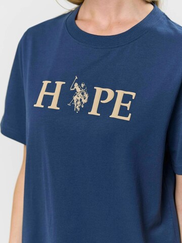 T-shirt 'Felia' U.S. POLO ASSN. en bleu