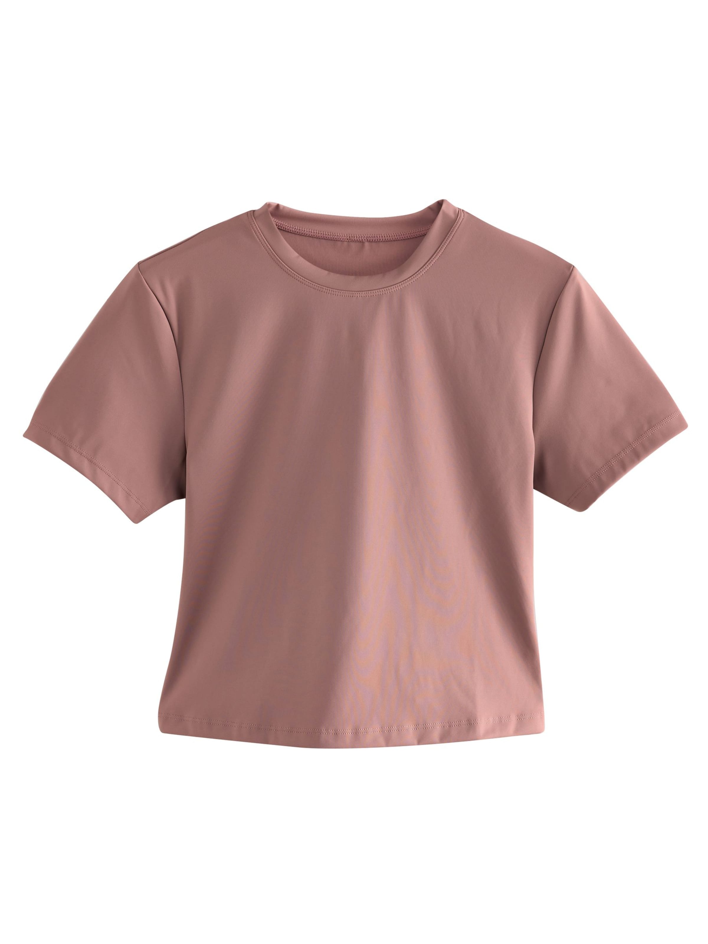 self. Shirt in Purple: front