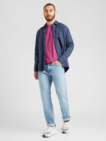 BOSS Regular Fit Hemd 'Locky_2_M' in Blau