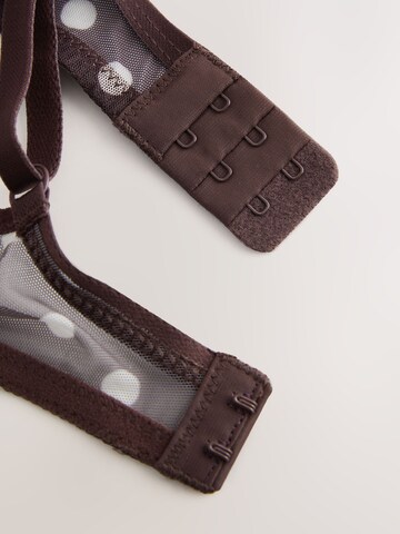 Balconnet Soutien-gorge Next en marron