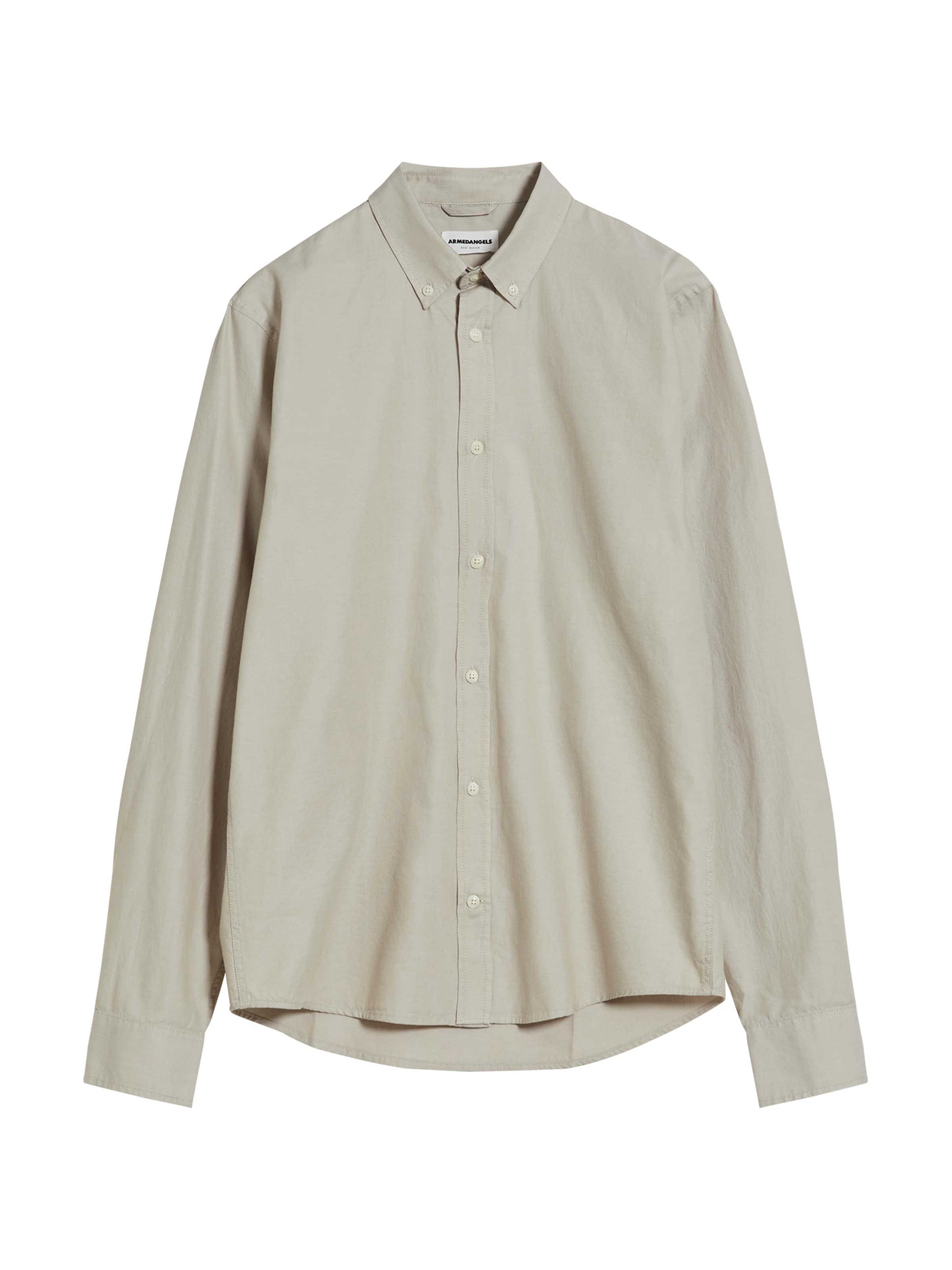 ARMEDANGELS Button Up Shirt 'Quasi' in Beige: front
