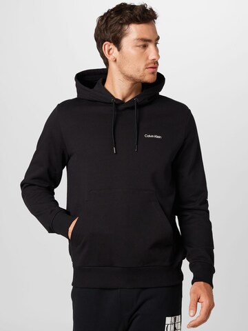 Calvin Klein Sweatshirt in Black: front