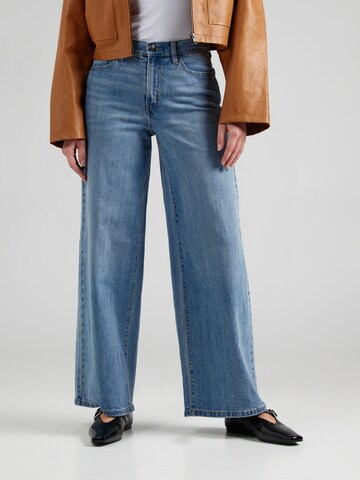 Wide leg Jeans di DKNY in blu: frontale