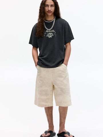 Pull&Bear Bluser & t-shirts 'ROCK METALLICA' i sort